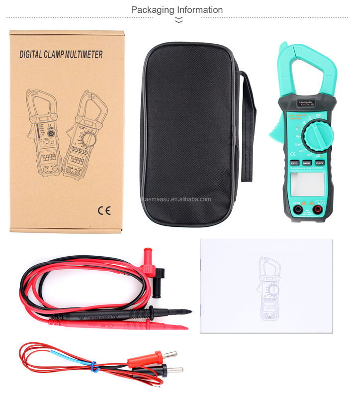 21D DC AC Digital Clamp Meter 3 5/6 Digit Thử nghiệm Diode tự động Ture RMS Square Wave Output NCV Digital Clamp Meter Multimeter