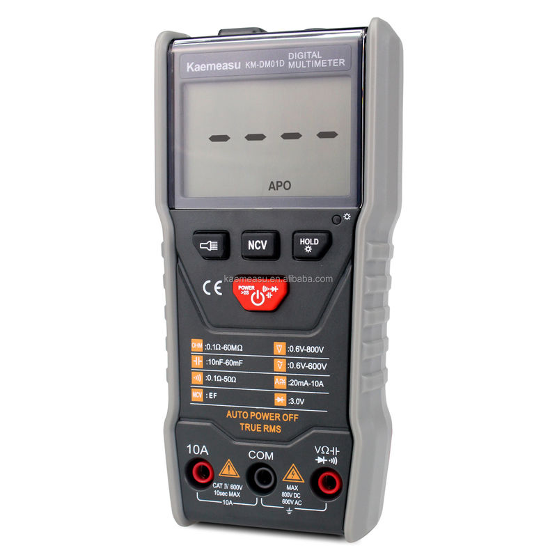 Máy đo kẹp máy đo điện áp AC chống nước đa chức năng với chức năng NCV và T-RMS