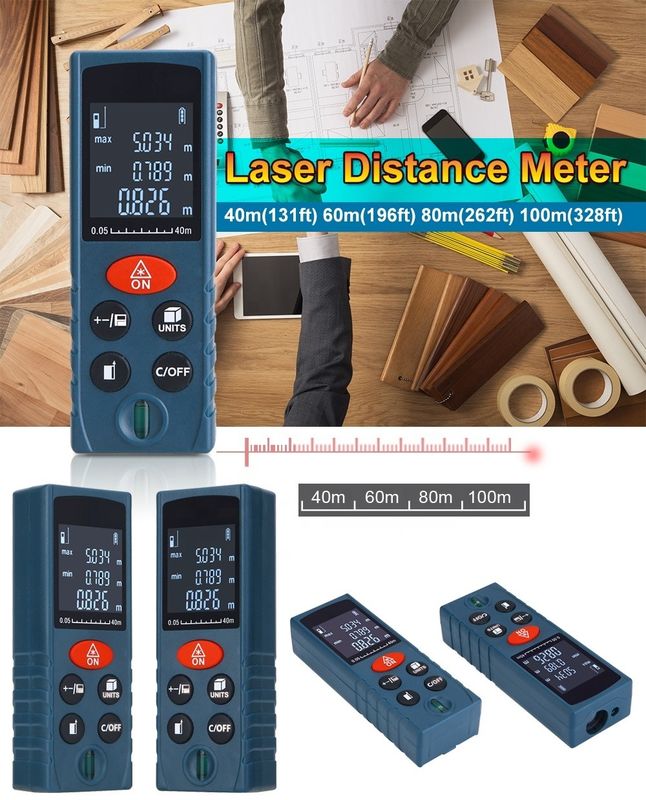 Thiết bị đo số chính xác cao cầm tay nhỏ Máy đo khoảng cách laser