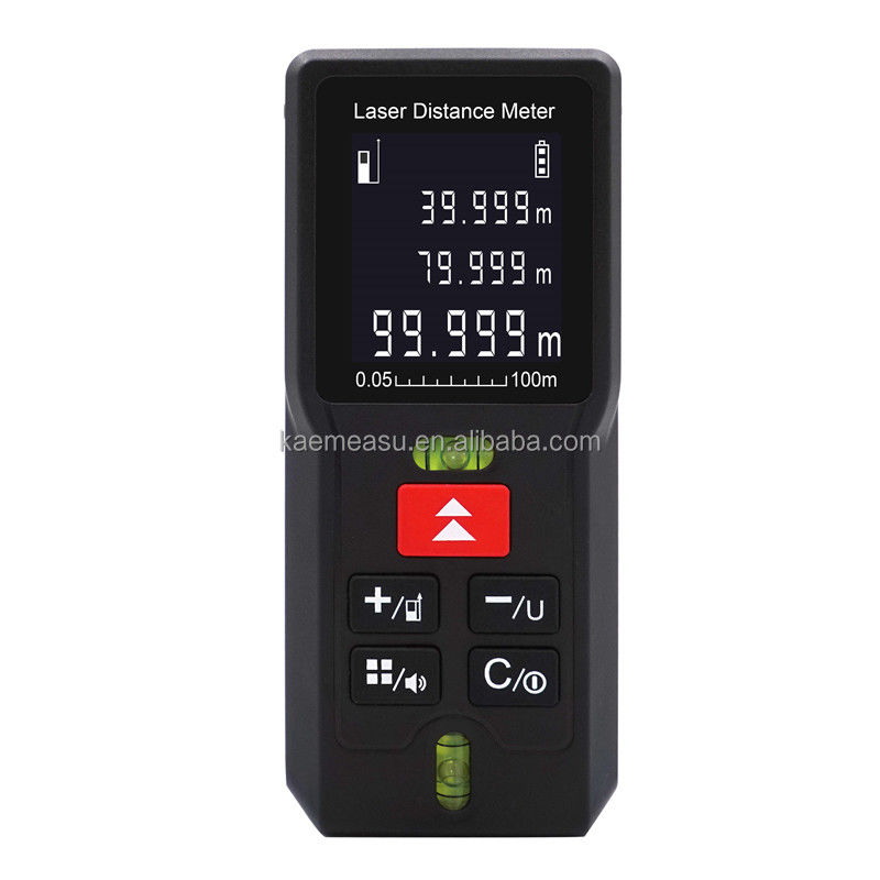 Máy đo khoảng cách bằng laser cầm tay Thiết bị đo khoảng cách bằng điện Máy đo khoảng cách bằng laser kỹ thuật số di động nhỏ 0.05-120m