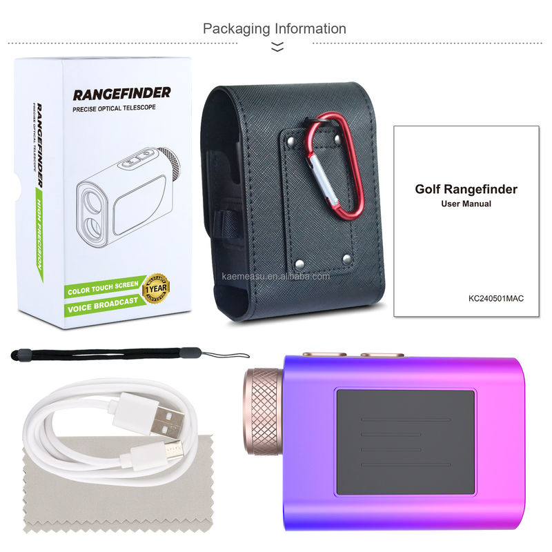 Dữ liệu phát sóng Kính thiên văn Laser Meter Golf Rangefinder Hunting Range Finder Golf Range Finder Laser Rangefinder