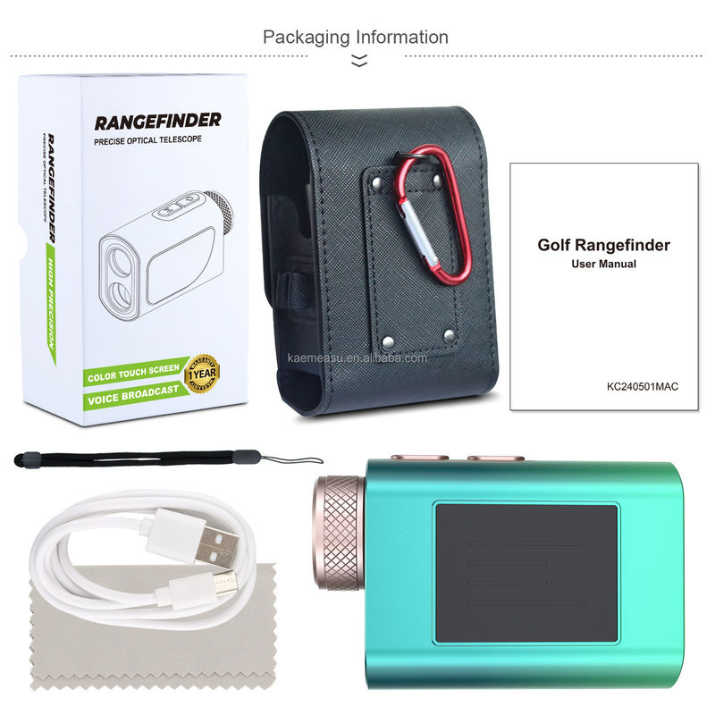 Dữ liệu phát sóng Kính thiên văn Laser Meter Golf Rangefinder Hunting Range Finder Golf Range Finder Laser Rangefinder