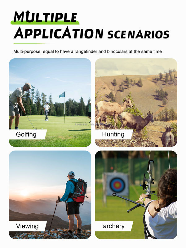Kính thiên văn phát sóng dữ liệu 800m Laser Meter Golf Rangefinder Hunting Range Finder Golf Range Finder Laser Rangefinder