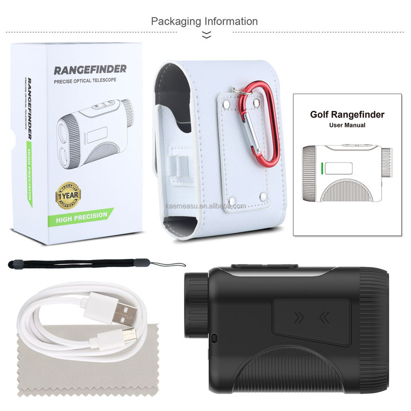 OEM 1200m Golf Slope Scope Laser Distance Meter Telescope Công nghiệp Golf Laser Rangefinder Màu đen