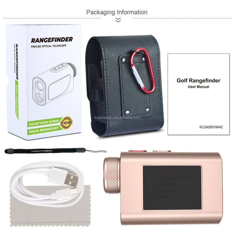 Dữ liệu phát sóng Kính thiên văn Laser Meter Golf Rangefinder Hunting Range Finder Golf Range Finder Laser Rangefinder