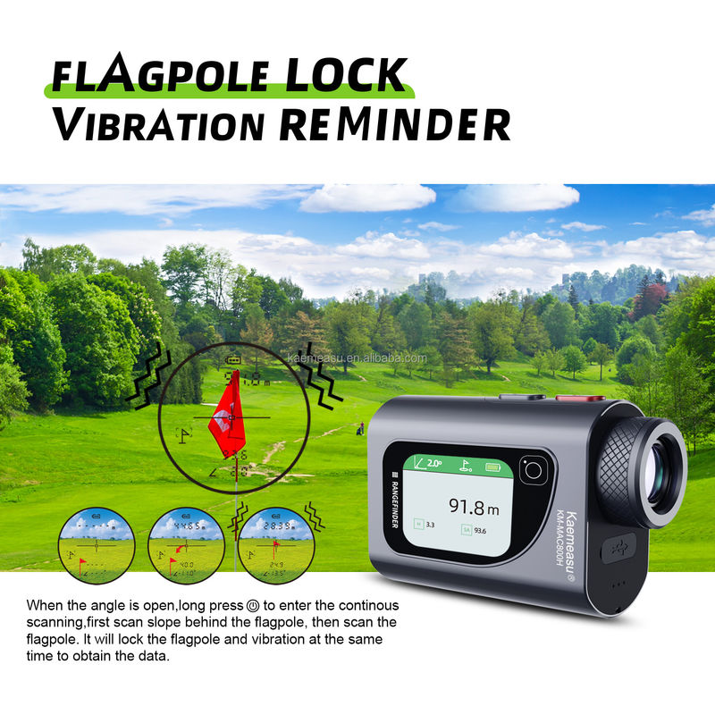 800m Rangefinder 6.5x Rated Laser Measurement Tools Distance Meter Electronic Ruler Multi Function cho thể thao xây dựng