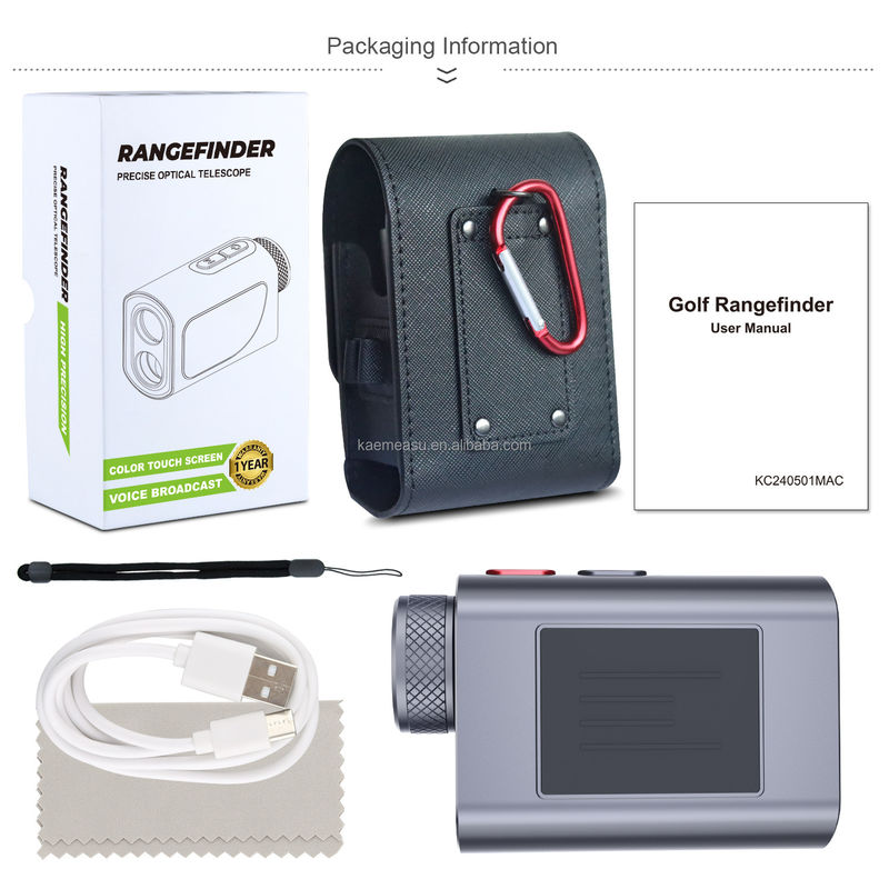 Công cụ đo laser đa chức năng 800m Khoảng cách Mét rangefinder 6.5X Đo băng điện tử Độ chính xác cao cho kỹ sư
