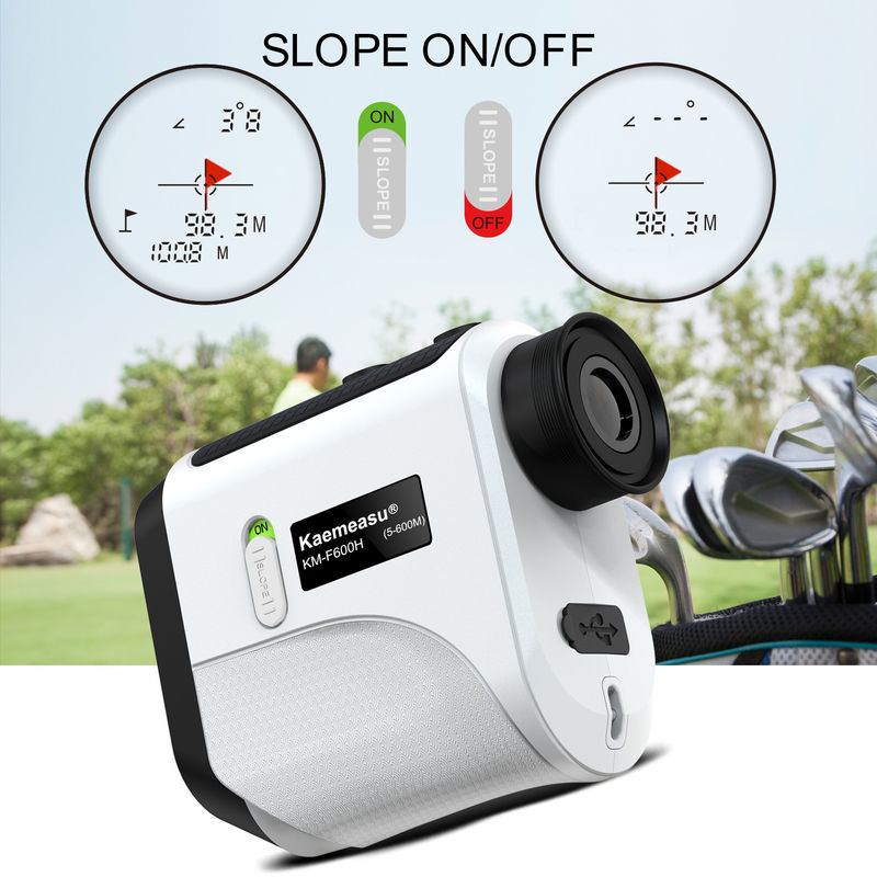Mô hình F giá cả phải chăng Golf Rangefinder Slope Pin Tìm kiếm công cụ đo khoảng cách laser nhẹ