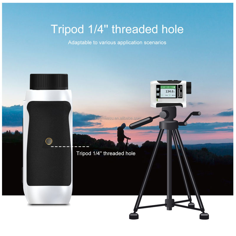J Tăng cấp màn hình LCD Golf Sport Laser Range Finder với 1500m Range và Công cụ quang học