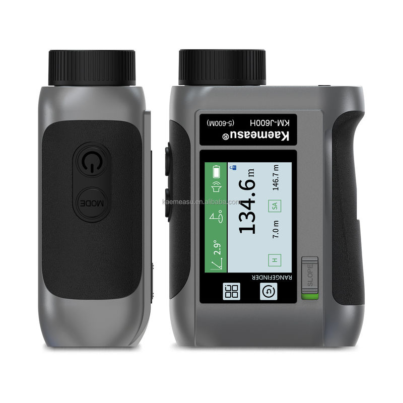 J Màn hình LCD Golf Sport Laser Rangefinder Công cụ quang học Diastimeter săn bắn Kính thiên văn golf thông minh