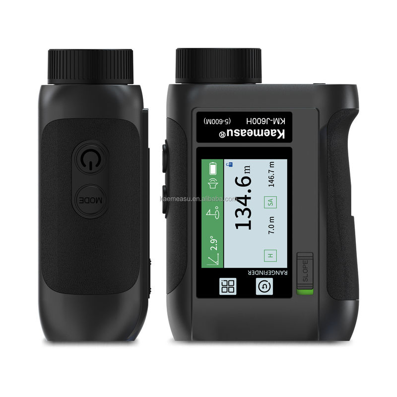 J600m Laser Rangefinder Sạc lại Đọc nhanh Laser Distancemeter màn hình LCD Khả năng lưu trữ bộ nhớ thiết kế di động