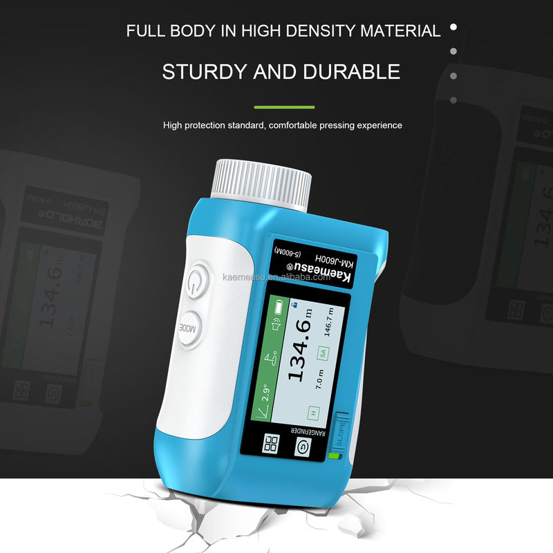 J600m Multifunction Laser Distance Meter Cân bằng đo bằng tay Tính toán cho xây dựng Săn golf
