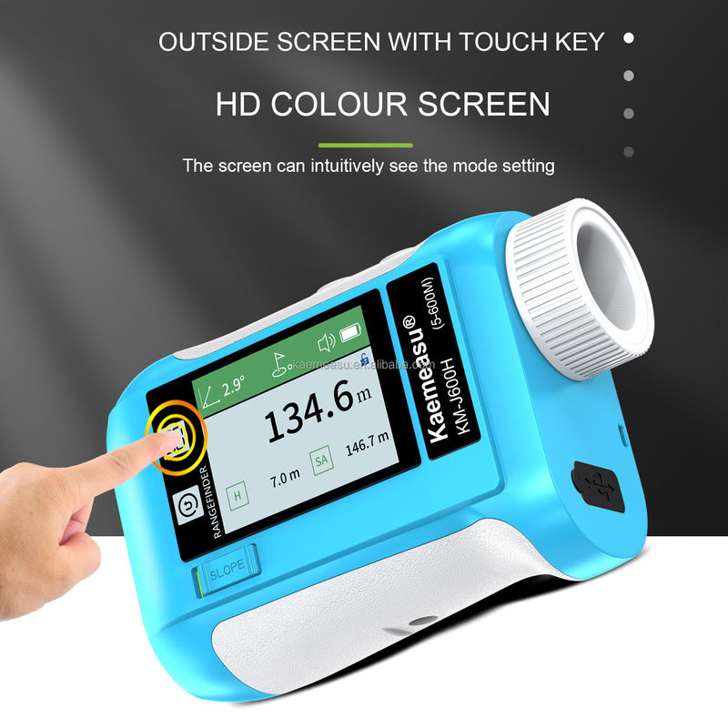 J1500m Máy đo khoảng cách laser đa chức năng Máy đo tầm đo cầm tay Tính toán cho việc xây dựng Săn golf
