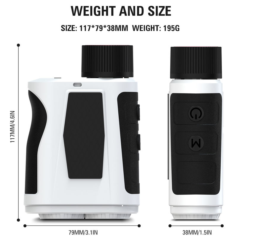 H Laser Distance Meter Slope Scope Laser Distance Meter Kính thiên văn Đường đo cầm tay Tính toán cho Golf