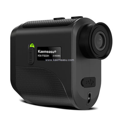 Kaemeasu USB sạc Golf rangefinder Độ chính xác cao Kính viễn vọng quang học màn hình LCD Laser rangefinder F1000