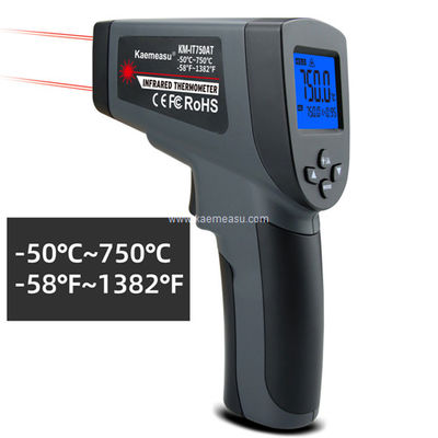 Kaemeasu 750 ° C nhiệt kế không chạm vào nhiệt kế tiêu thụ thực phẩm bằng laser kỹ thuật số